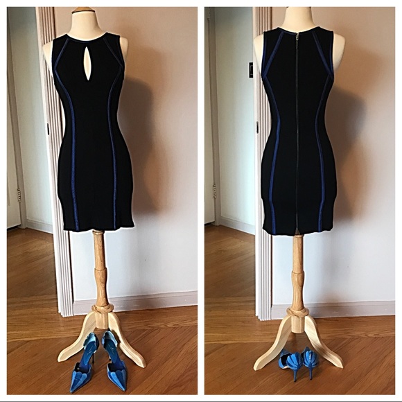 bebe Dresses & Skirts - Bebe Zippered Back Dress PRICE DROP